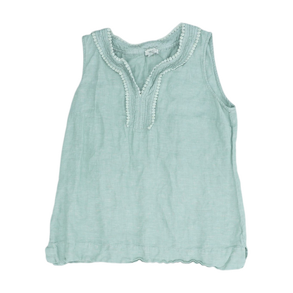 Green Petite Blouse