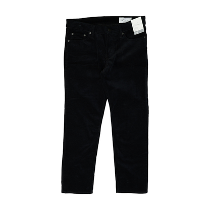 Black Straight Pants