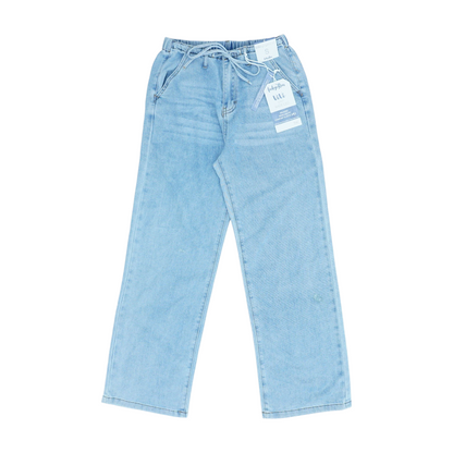 Blue Wide Leg Jeans