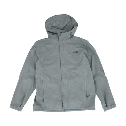 Gray Check Rain Jacket