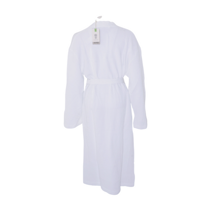 White Solid Robe