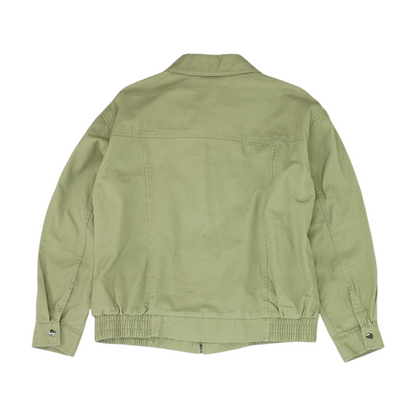 Green Solid Jacket