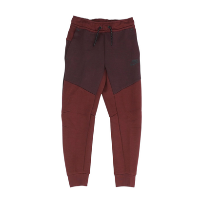 Maroon Color Block Active Pants