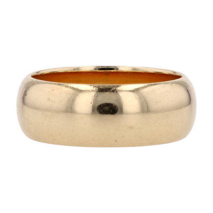 14K Yellow Gold Band Ring