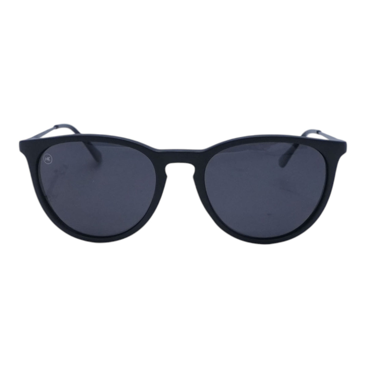 Black Mary Janes Round Sunglasses