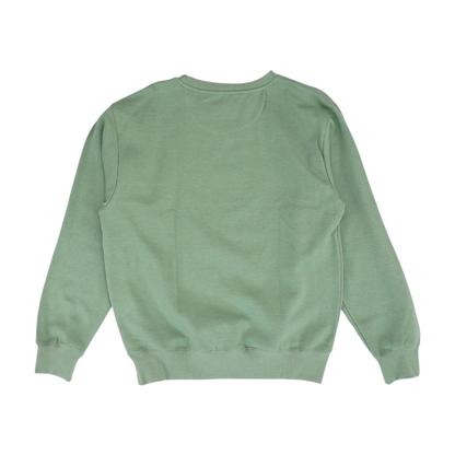 Green Graphic Sweatshirt Pullover