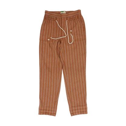 Orange Striped Pants