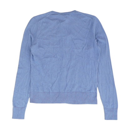 Blue Cardigan Sweater