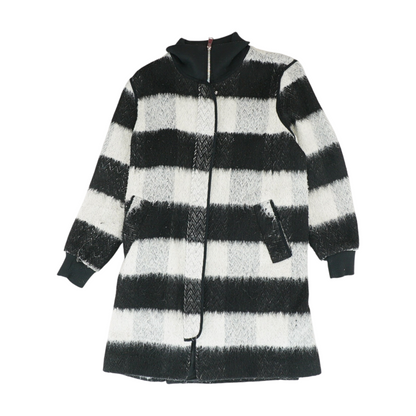 Black Striped Coat