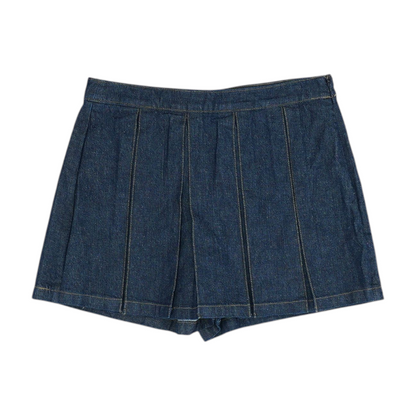 Blue Mini Skort