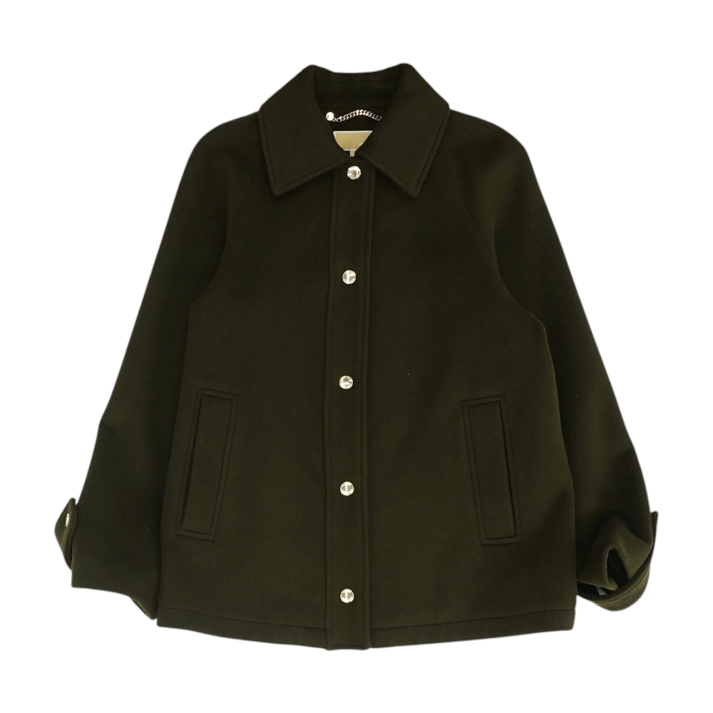 Green Solid Jacket