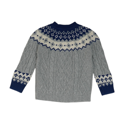 Geometric Pullover Sweater
