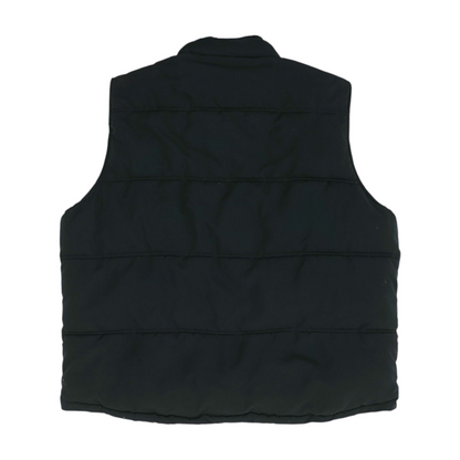 Black Solid Vest