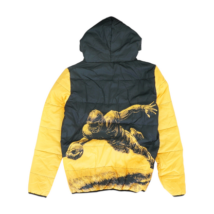 Black Pittsburgh Steelers Color Block Jacket
