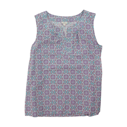 Blue Print Blouse