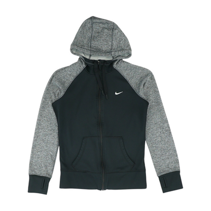 Black Color Block Jacket