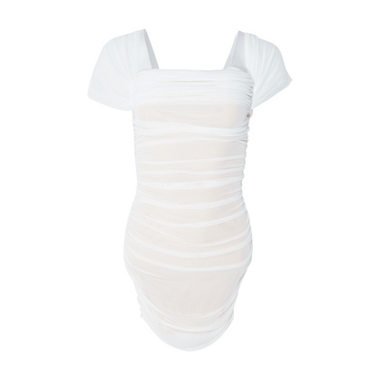 White Mini Dress