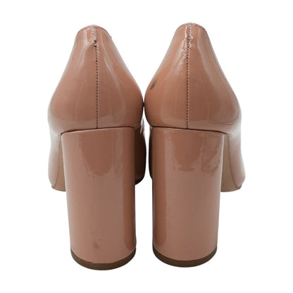 Mauve Block Heels