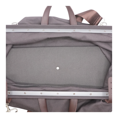 Gray Duffel Bag
