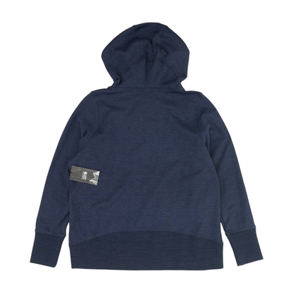 Navy Solid Hoodie Pullover