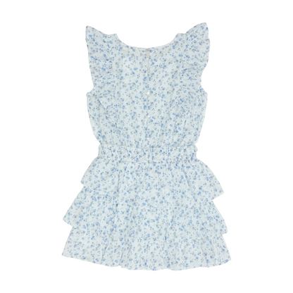 Blue Floral Dress