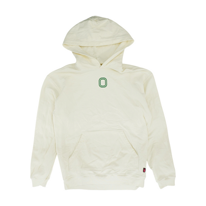 Ivory Solid Hoodie Pullover