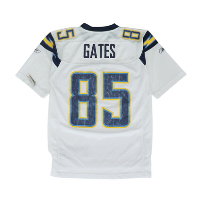 Men's White San Diego Chargers Short Sleeve Jersey