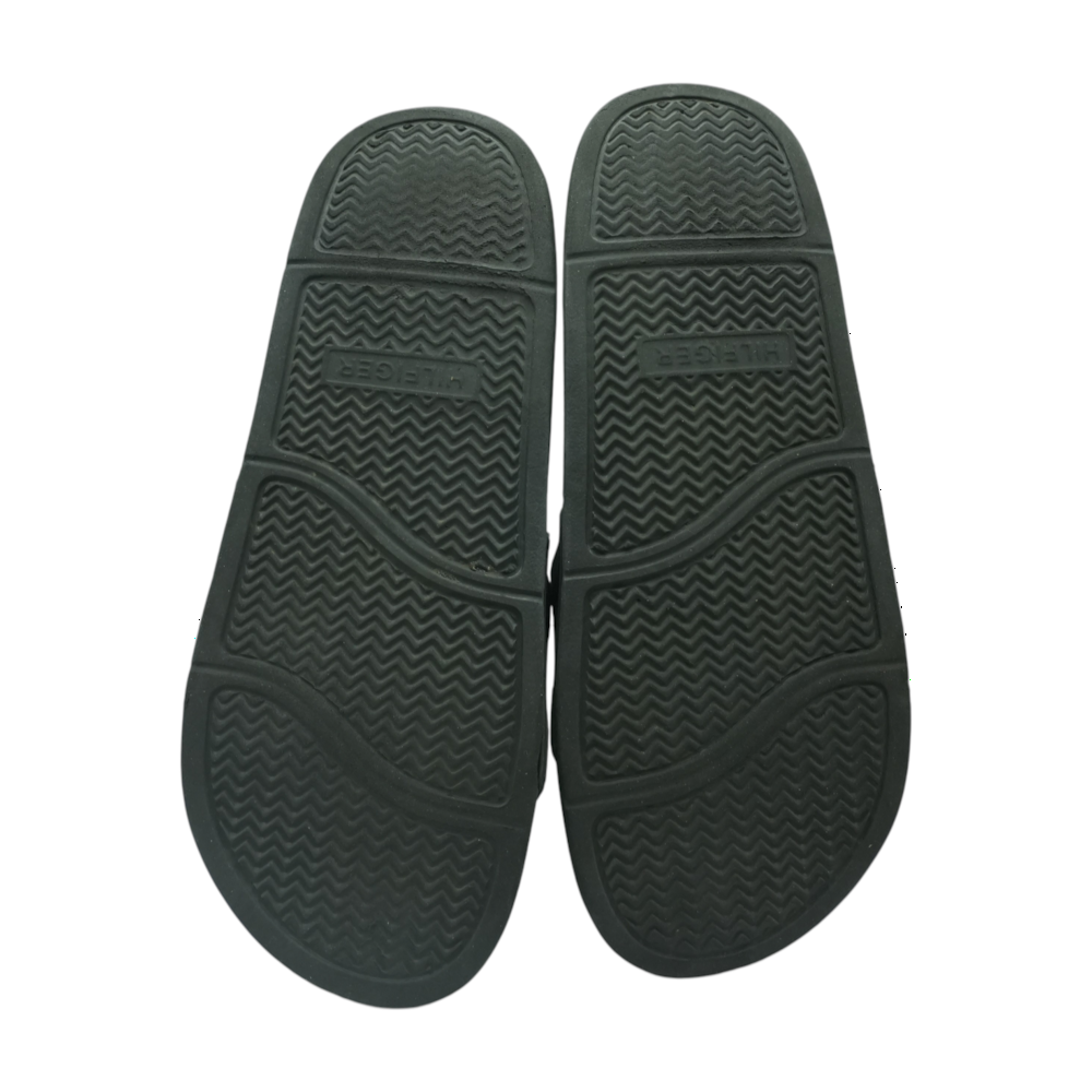 Black Sport Slide Sandals