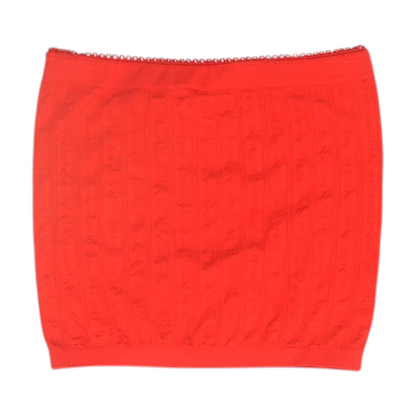 Red Cropped Blouse