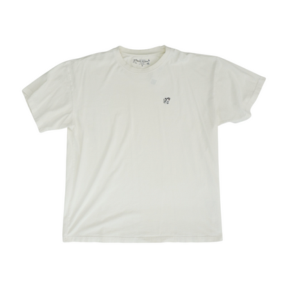 White Solid T-Shirt