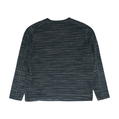 Black Striped Pullover Sweater