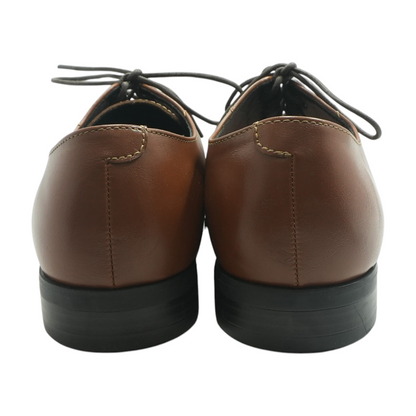 Brown Lace-Up Dress Shoes