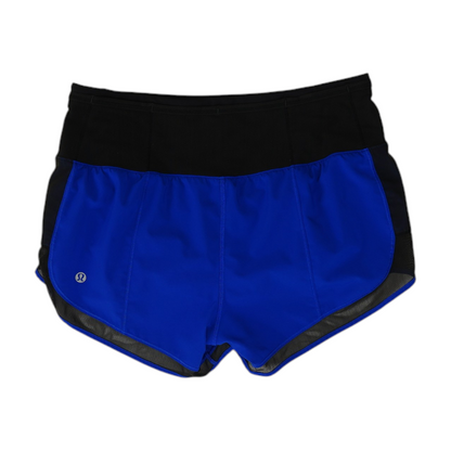 Blue Color Block Active Shorts