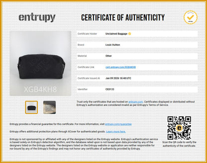 Black Damier Geant Albatros Trousse Toiletry Bag