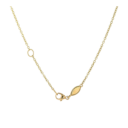 3/8 ctw 18K Yellow Gold Diamond Pendant Necklace