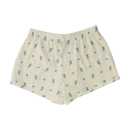 White Floral Pajama Bottom