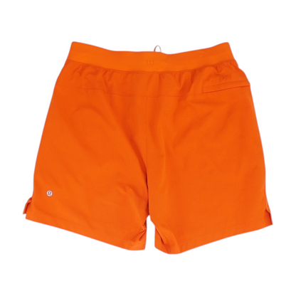 Orange Active Shorts