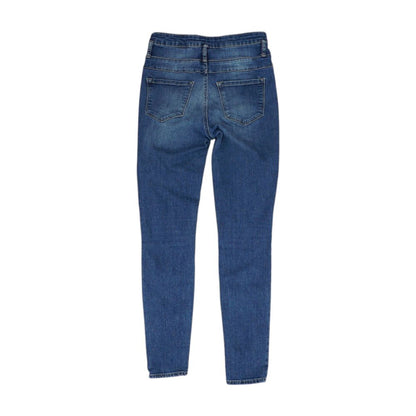 Blue Solid Jeans