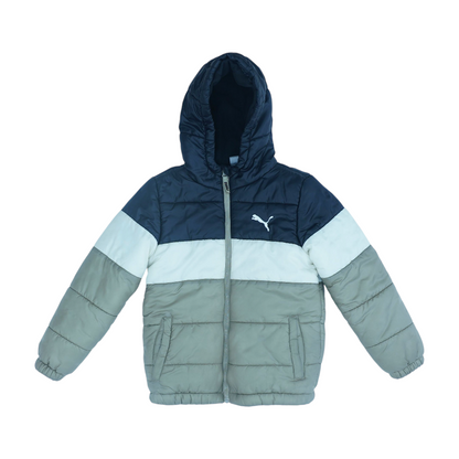 Tan Color Block Jacket