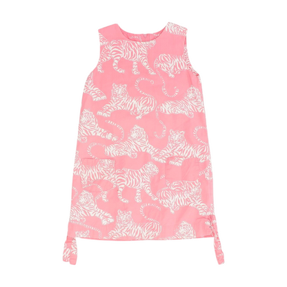 Pink Print Dress