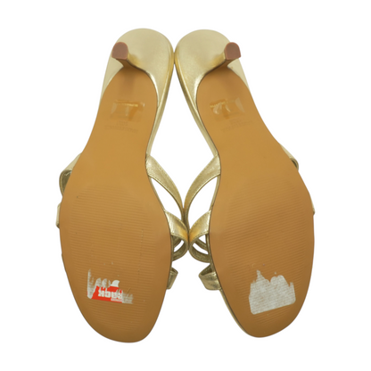 Steve Madden Gold Pump Heels – Image 4
