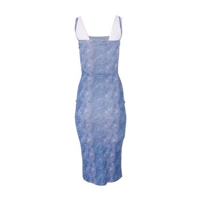 Blue Midi Dress