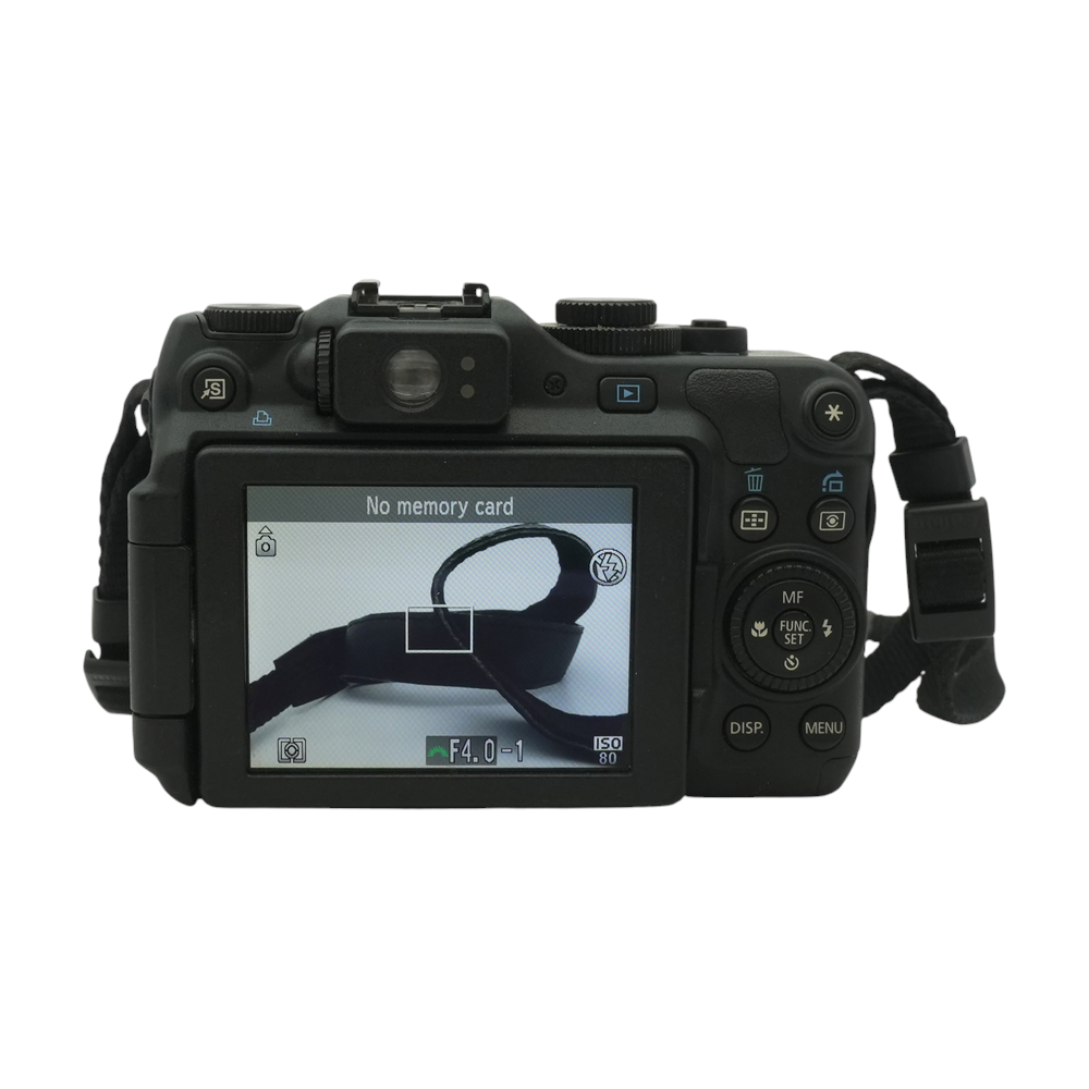 PowerShot G12 10MP Digital Point & Shoot Camera