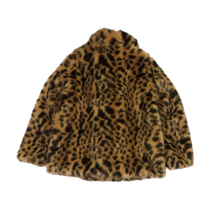 Brown Animal Print Jacket