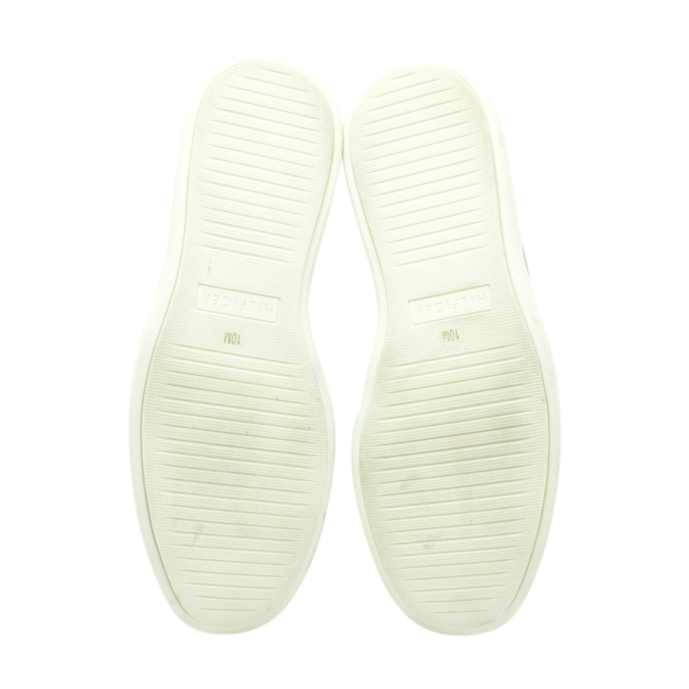 Navy Slip-On Dress Shoes