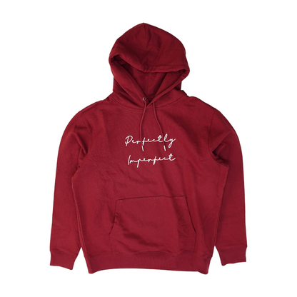 Red Solid Hoodie Pullover