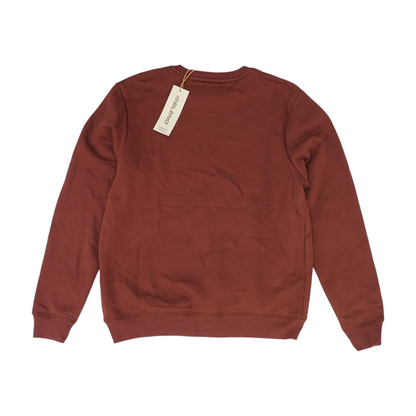 Red Graphic Sweatshirt Pullover