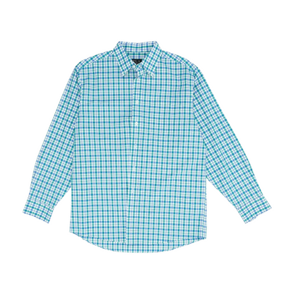 Multi Plaid Long Sleeve Button Down