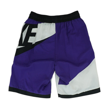White Color Block Swim Bottom