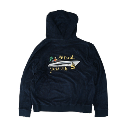 Navy Solid Hoodie Pullover